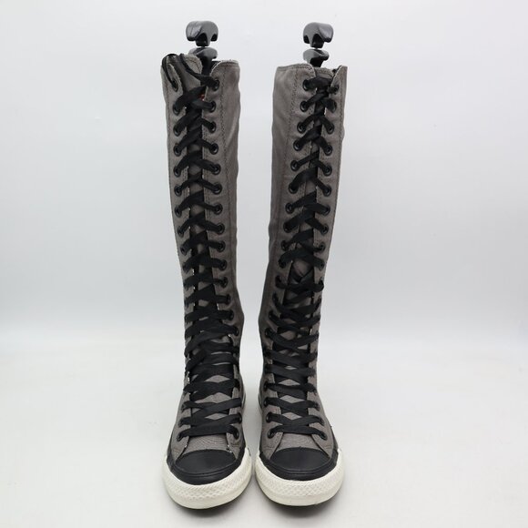 Converse Chuck Taylor All Star XX Hi Women's 6 Knee High Gray Sneakers - Picture 2 of 9